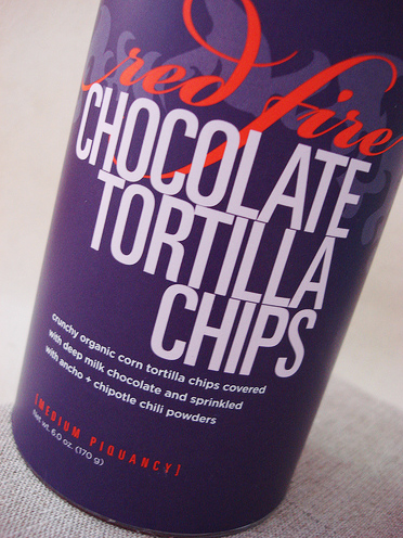 Vosges Red Fire Chocolate-Covered Tortilla Chips
