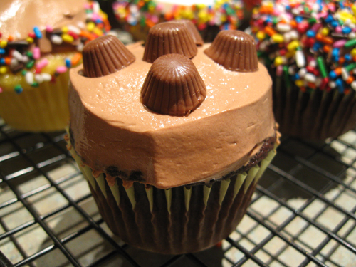 Mini Peanut Butter Cupcake