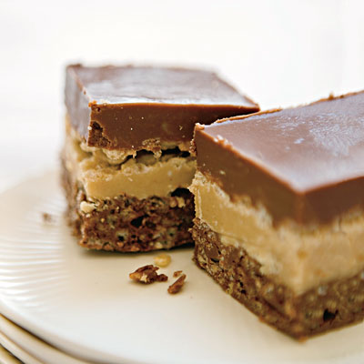 Chocolate Peanut Butter Fudge Crunch